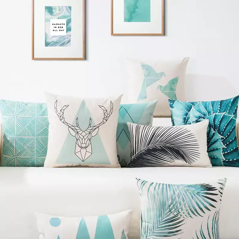 Collection – Housses de Coussin Nordique Glacé – Image 2