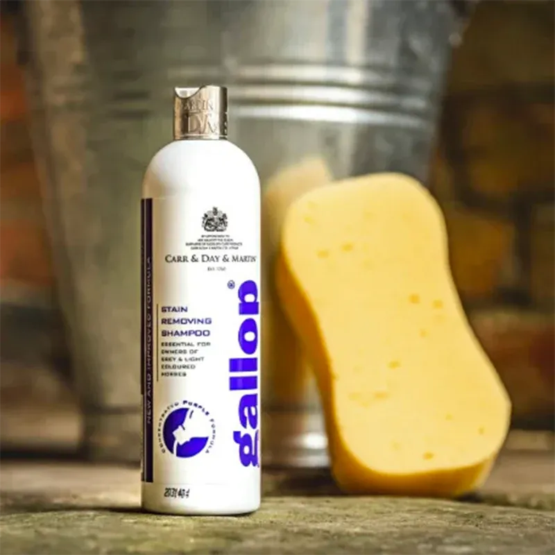 Carr & Day & Martin - Shampoing détachant pour chevaux gris et blanc Gallop – Image 2