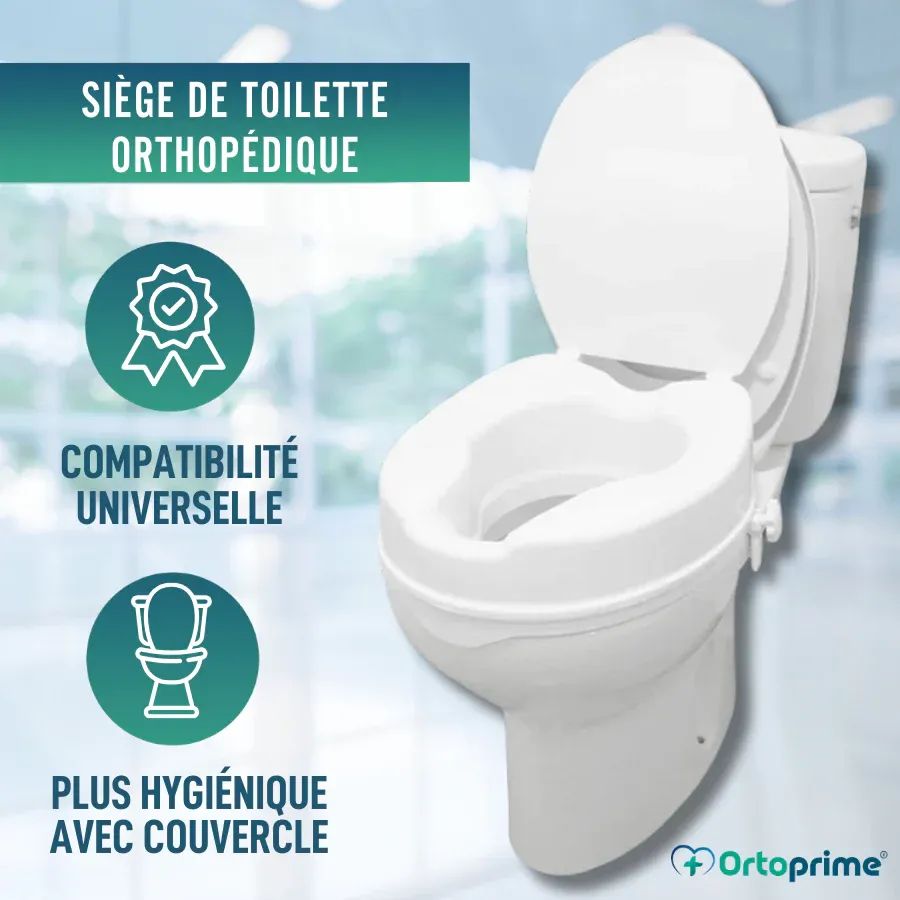 Élévateur WC Adultes 5 cm | Rehausse WC Universel – Image 2