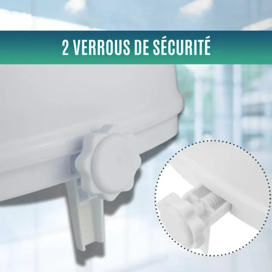 Élévateur WC Adultes 5 cm | Rehausse WC Universel – Image 5