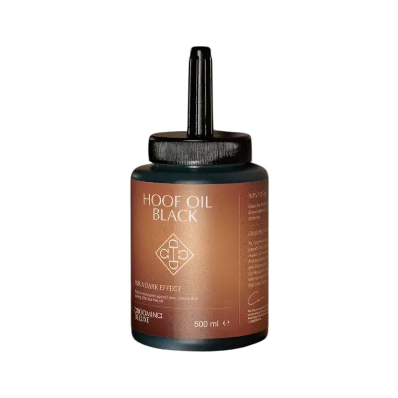 Grooming Deluxe - Huile de brillance pour sabots noir – Image 2